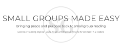 Small Groups Made Easy